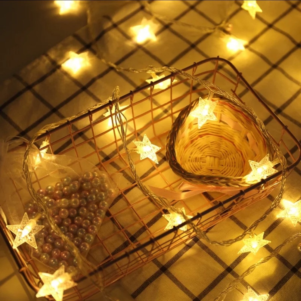 10 LED Star Lights For Christmas Wedding